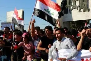 تجمعات اعتراضی عراقی‌ها در محکومیت محدودیت پروازها میان عراق و ایران