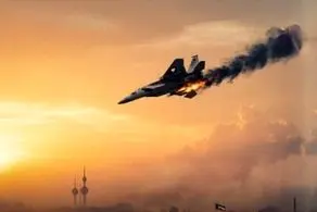 سقوط جنگنده آمریکایی در کویت 