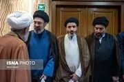 سه پسر رهبر انقلاب در یک مراسم/ تصاویر
