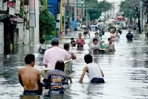 طوفان سهمگین در فیلیپین + فیلم 