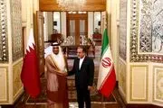 وزیر خارجه قطر با عراقچی دیدار کرد