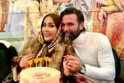  جشن سالگرد ازدواج علیرضا نیکبخت در منزلشان/ عکس