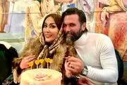 جشن سالگرد ازدواج نیکبخت واحدی در منزلش/ تصاویر