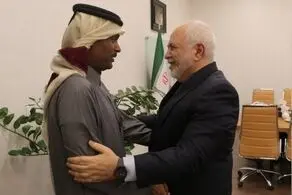 تاکید ظریف و سفیر قطر بر افزایش همکاری‌های دو کشور برای تقویت امنیت منطقه‌ای