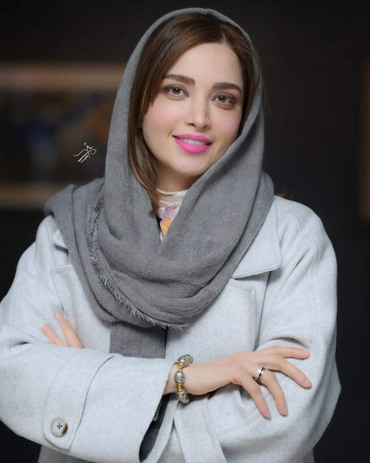 آرامش بهنوش طباطبایی با حیوان خانگی‌اش/ عکس