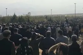 درگیری در مراسم چهلم مهسا امینی بالا گرفت| حمله به مرکز نظامی ارتش؟