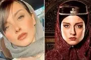 تیپ جنجالی سارای گرجی سریال جیران / سارای گرجی تیپ واقعی خود را نشان داد +‌عکس