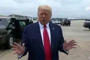 تاباندن لیزر به بالگرد ترامپ خبرساز شد 