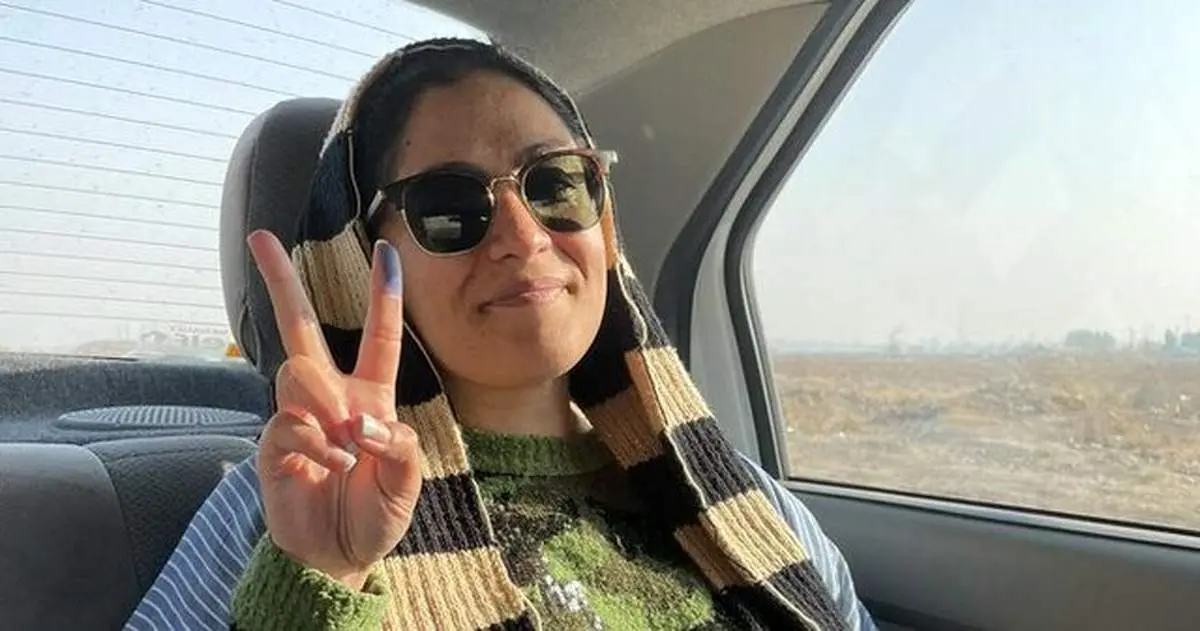 یلدا معیری آزاد شد 