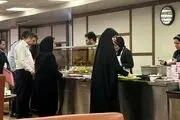 عکس معنادار زهرا پزشکیان در سلف غذاخوری محل کارش + ببینید 