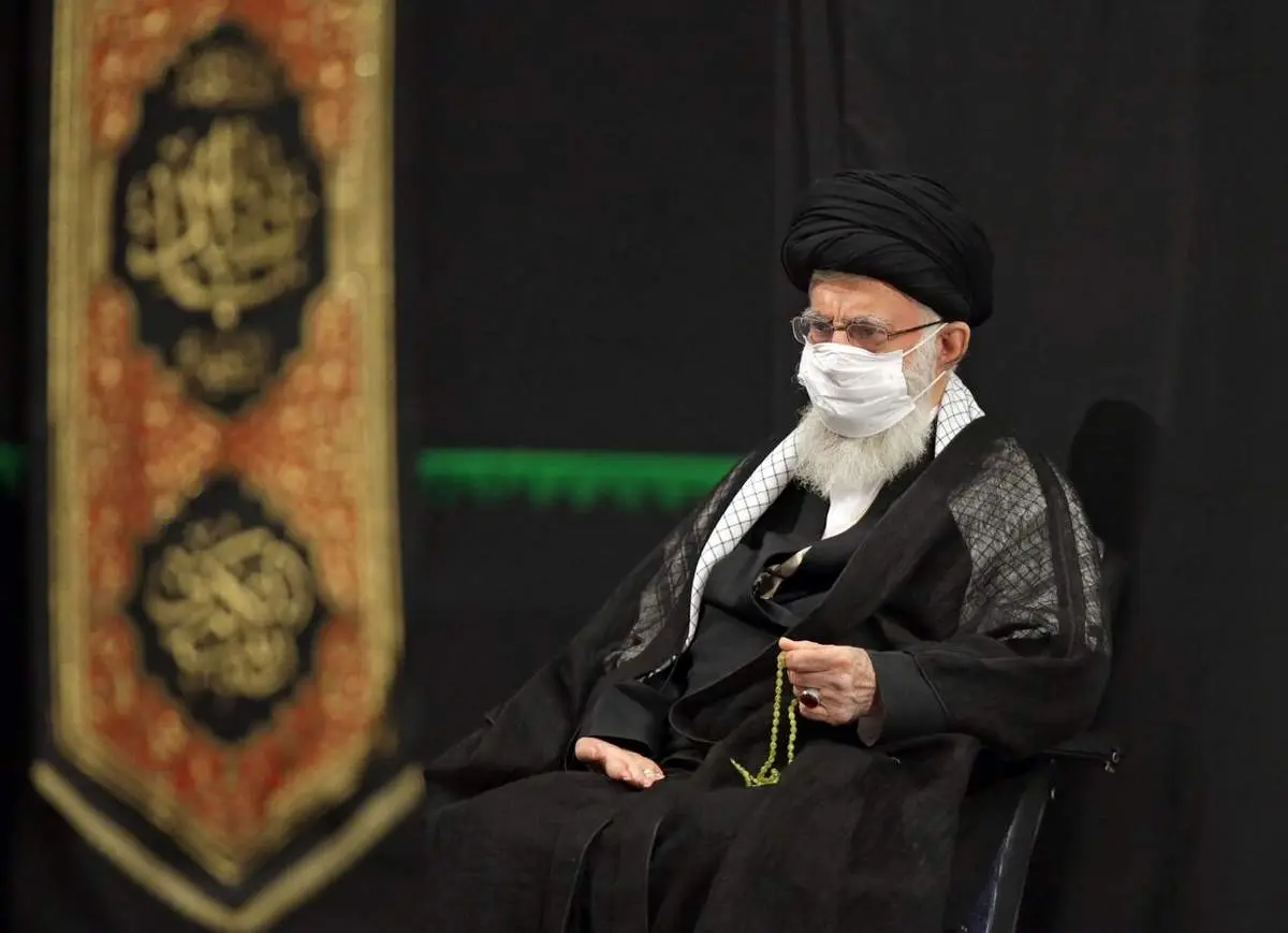 برنامه عزاداری ایام محرم در حسینیه امام خمینی(ره) در حضور رهبری