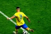 لحظه مصدومیت مدافع النصر پس از گل رونالدو  + فیلم