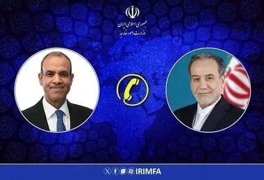 تماس تلفنی وزرای امور خارجه ایران و مصر