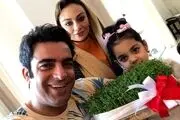 منوچهر هادی با یکتا ناصر «سوفیا» را به مدرسه بردند/ فیلم