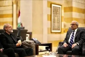 لاریجانی با نواف سلام دیدار کرد 