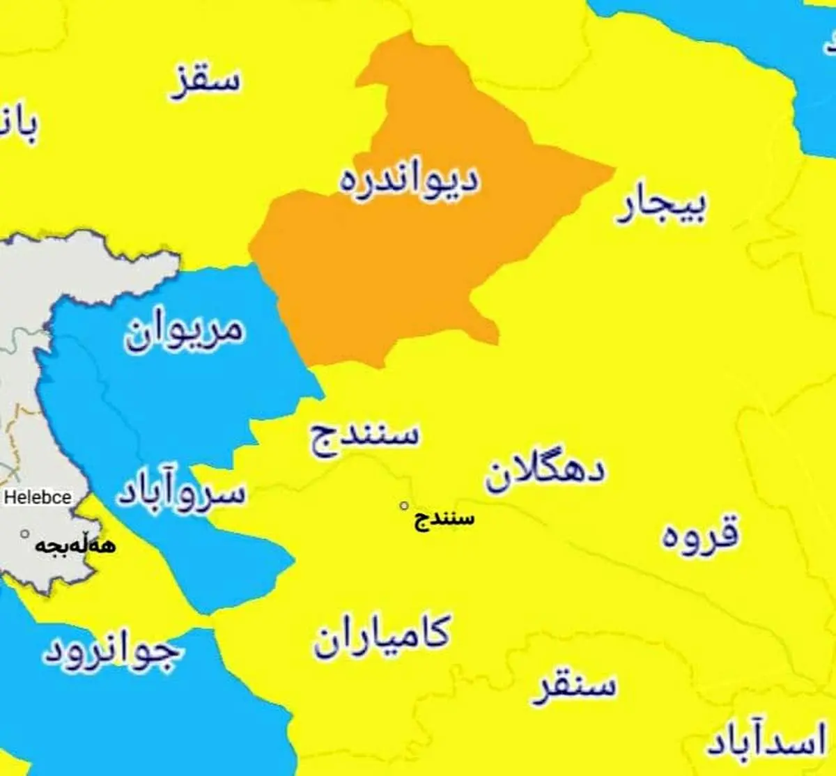 تنها شهر ممنوعه برای سفر نوروزی 1400 در استان کردستان