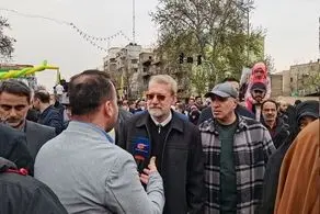 لاریجانی: رهبری مردم را به حضور بیشتر در راهپیمایی دعوت کردند 