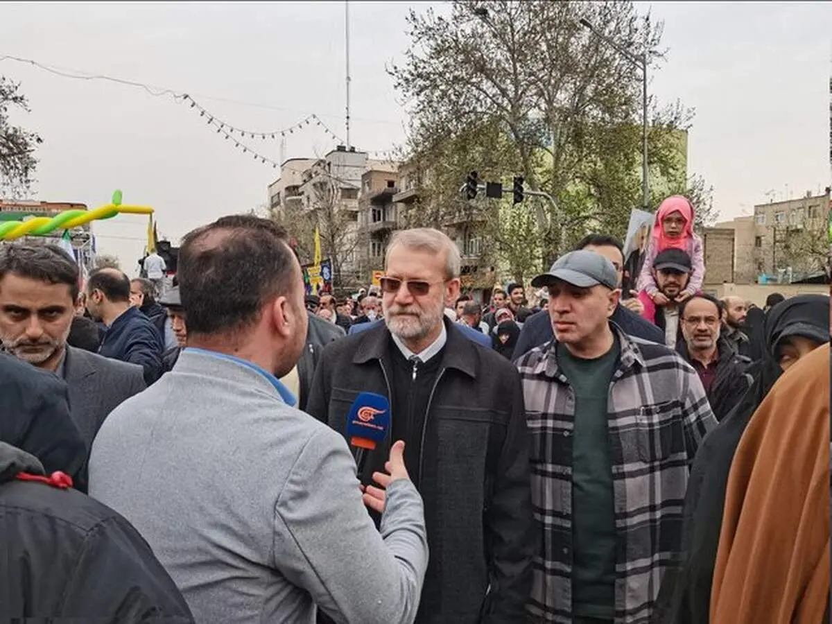 لاریجانی: رهبری مردم را به حضور بیشتر در راهپیمایی دعوت کردند 