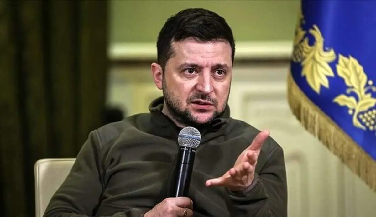 زلنسکی فرمانده ارتش را غافلگیر کرد