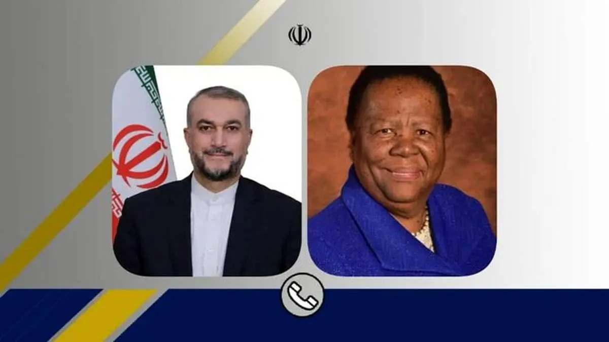 رایزنی وزرای خارجه ایران و آفریقای جنوبی