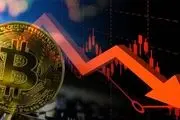 ادامه افت ارزش بیت کوین