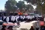 دختران شجاع به خیابان آمدند+فیلم