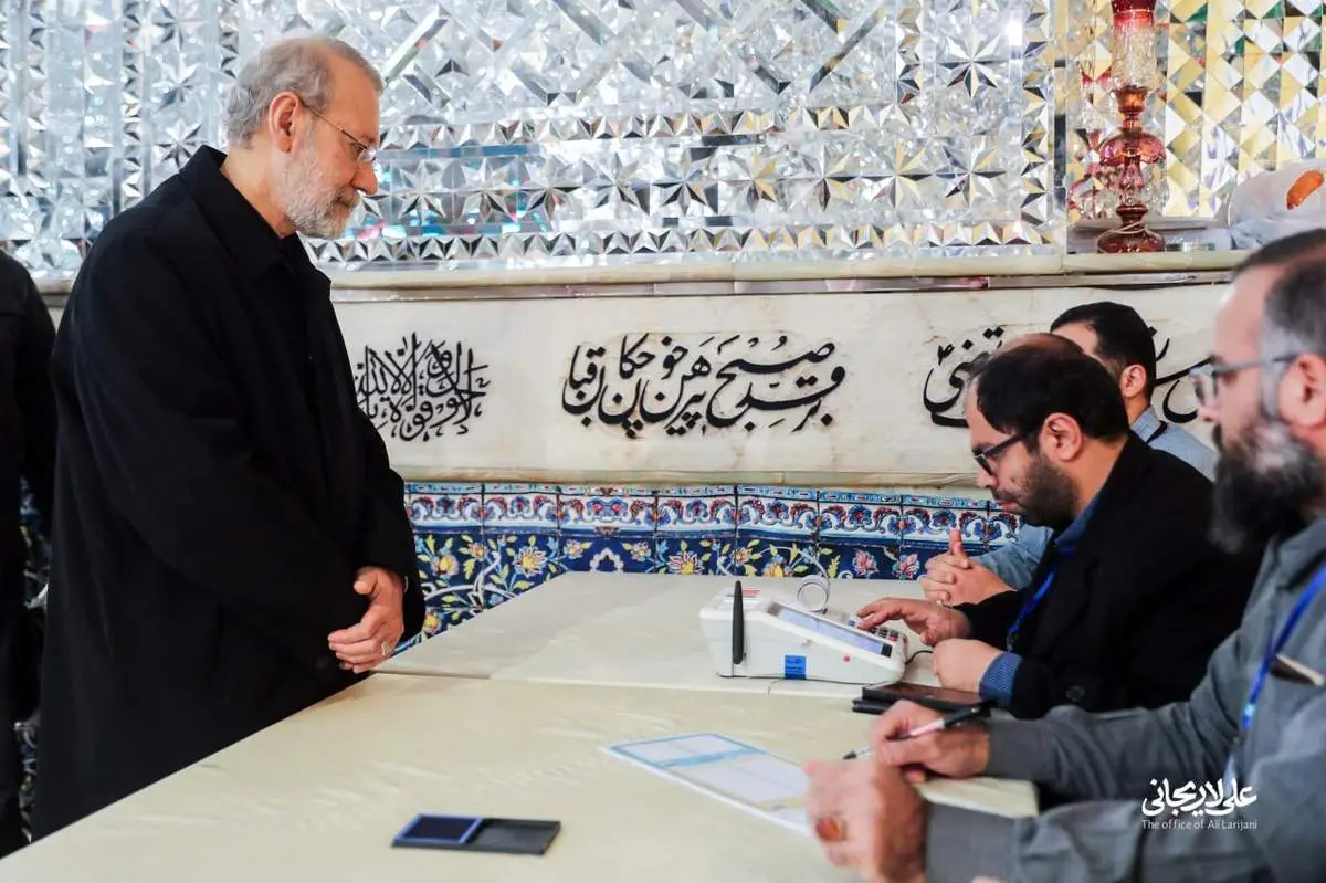 تصویر شناسنامه و برگه رای علی لاریجانی + ببینید