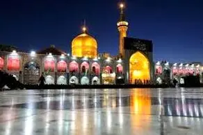 پوشش این فرد در حرم امام رضا (ع) سوژه شد/ ببینید