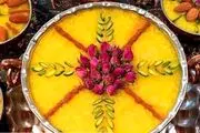 خلاقیت خنده دار مادر ایرانی در تزئین شله زرد برای کریسمس حماسه ساز شد/ عکس