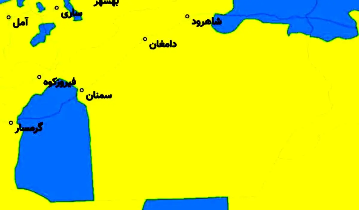 پاک ترین شهرهای استان سمنان از لحاظ کرونا در نوروز 1400