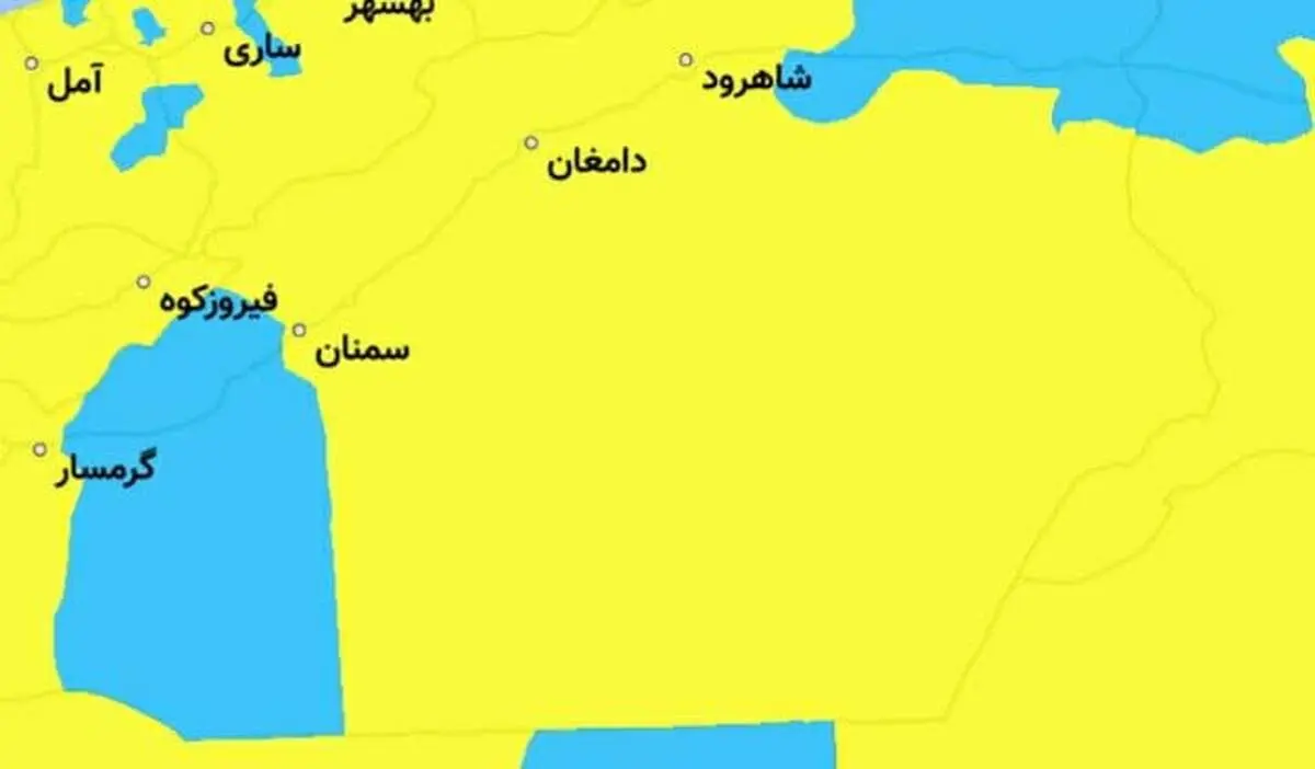 پاک ترین شهرهای استان سمنان از لحاظ کرونا در نوروز 1400