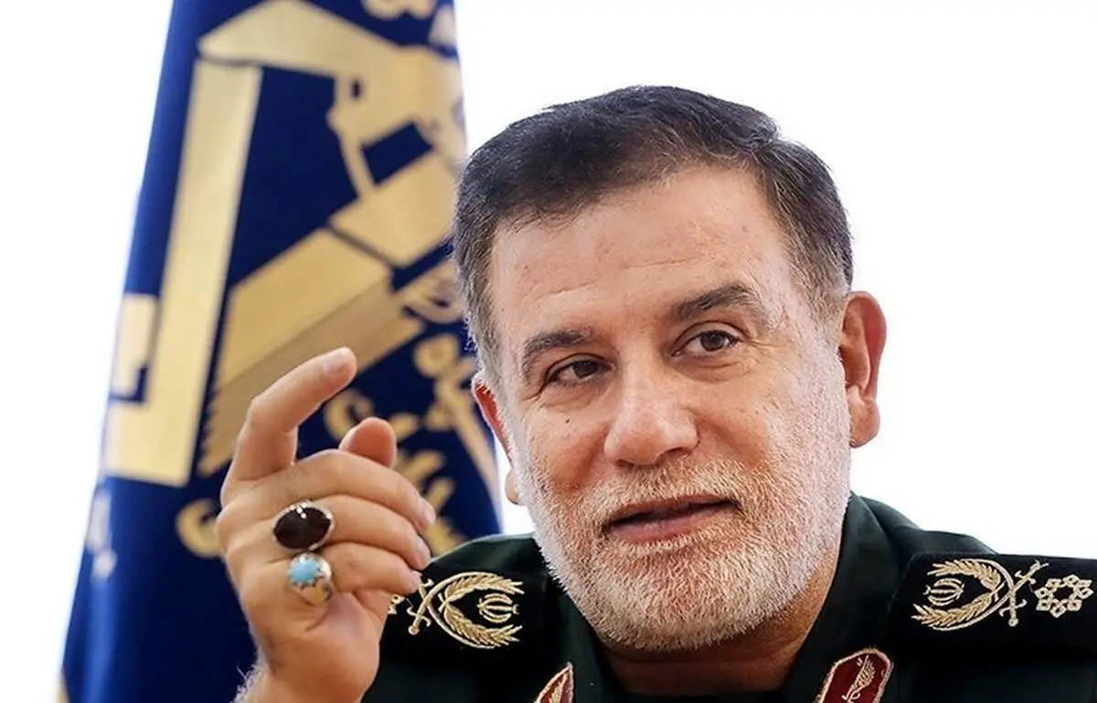توئیت معاون عملیات سپاه با هشتگ مزاحمین خلق: این تازه آغاز ماجرا است 