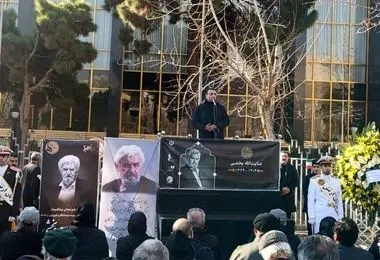 مراسم بدرقه مرحوم عنایت بخشی/ تصاویر