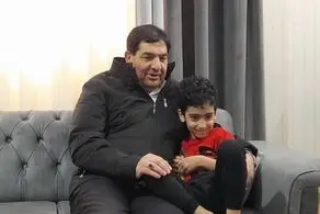 دیدار محمد مخبر با آرتین