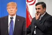 مقایسه عجیب احمدی نژاد با دونالد ترامپ 