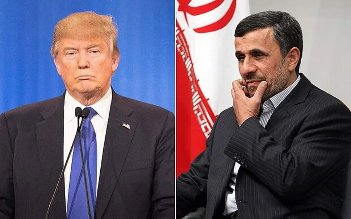 مقایسه عجیب احمدی نژاد با دونالد ترامپ