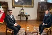  مقایسه تصویر جنجالی مصاحبه سفیر ایران در باکو با وزیر ارتباطات رئیسی| چه فرقی با هم داشتند؟ + عکس 