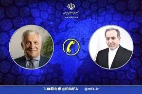 گفتگوی تلفنی وزرای امور خارجه ایران و ایتالیا 