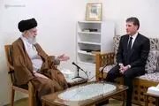 رهبر انقلاب به نیچروان بارزانی:  جامعه کُردی جزو ما هستند
