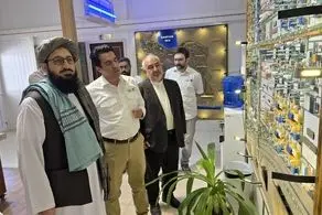 بازدید سفیر طالبان در ایران از مجتمع پتروشیمی نگین مکران