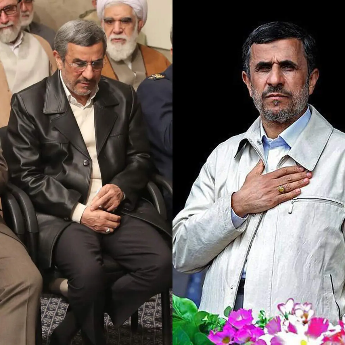 احمدی نژاد خوش تیپ میشود| تیپ و ظاهر جدید احمدی نژاد سوژه عکاسان شد + ببینید