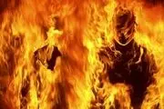 آتش سوزی مهیب در لهستان| ۱۳۴۸ مغازه خاکستر شد + ببینید