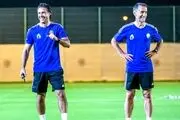 استارت فرهاد با پیراهن آبی+عکس