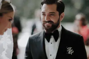 بهترین عکس از شب دامادی بهرام رادان که ایرانی ها را خوشحال کرد!/ تصویر