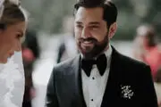 بهترین عکس از شب دامادی بهرام رادان که ایرانی ها را خوشحال کرد!/ تصویر