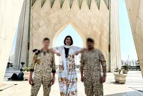 واکنش بلاگر جنجالی روس و عکس لو رفته از او در میدان آزادی