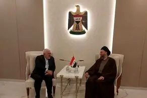 دیدار ظریف و حکیم در بغداد