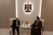 دیدار ظریف و حکیم در بغداد