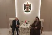 دیدار ظریف و حکیم در بغداد
