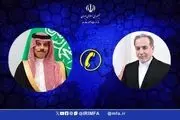 گفتگوی تلفنی وزرای امور خارجه جمهوری اسلامی ایران و پادشاهی عربستان سعودی